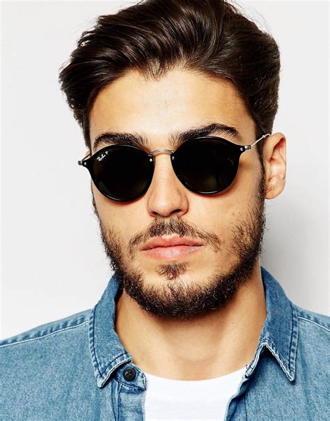 ray ban circle sunglasses|ray ban circle sunglasses men.